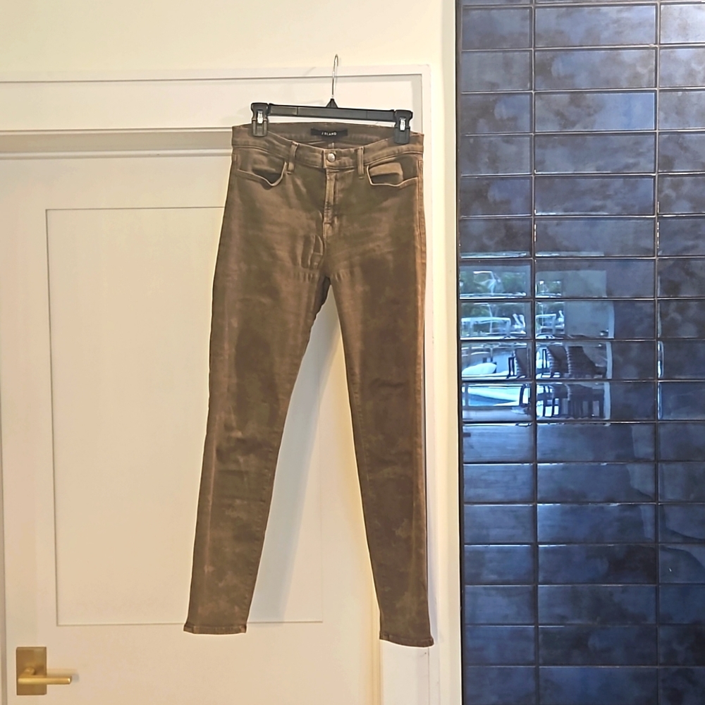 J Brand cropped skinny jeans